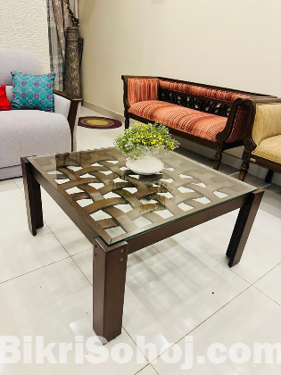 HATIL SOFA SET ( 2+2+1) And Centre Table